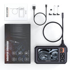 HD borescope inspection camera with probe and screen