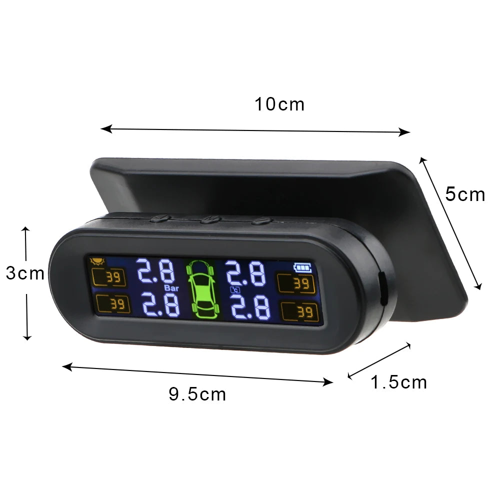 TPMS display dimensions