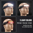 White, yellow and red light modes