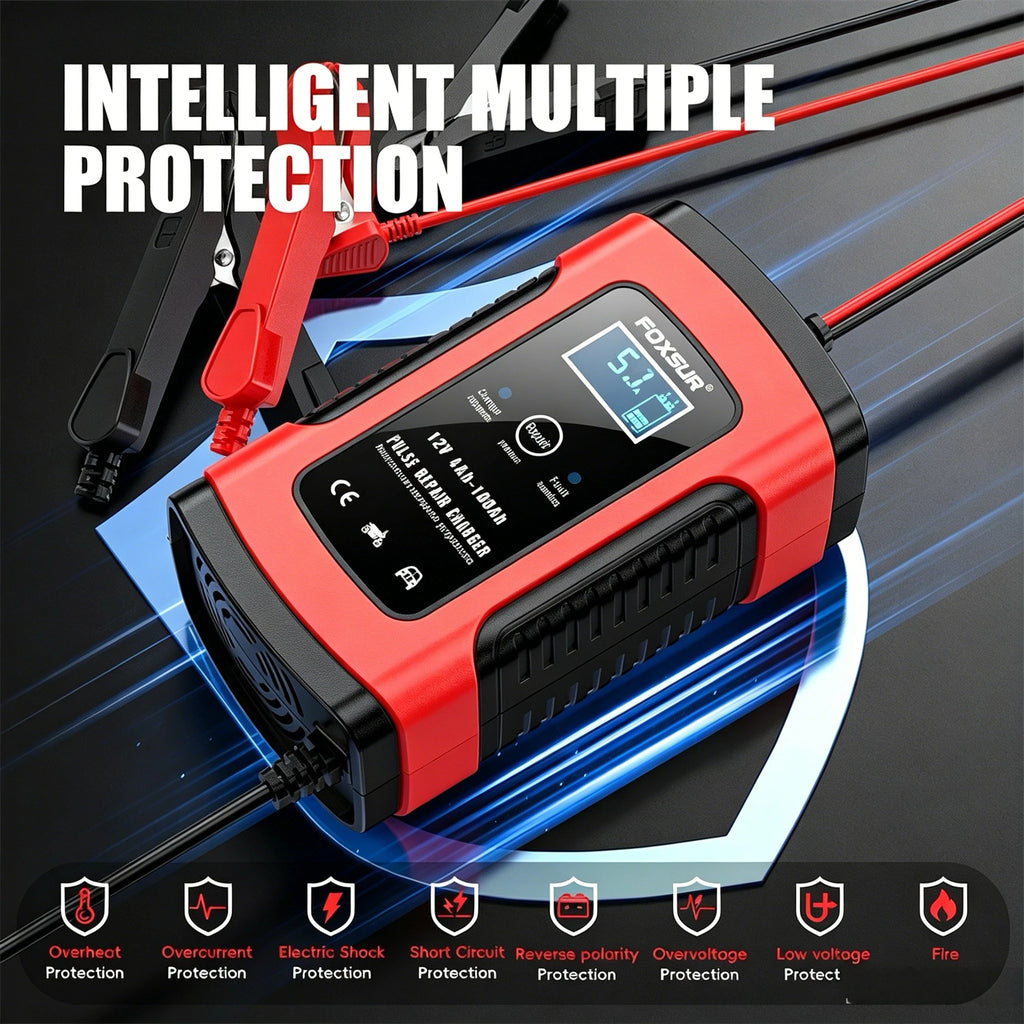 Pulse repair battery charger