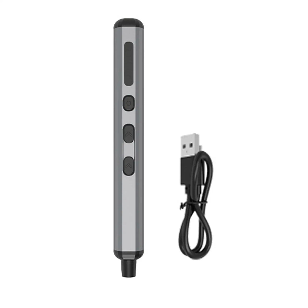 Screwdriver with USB-C charging cable
