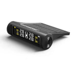 Solar panel on the back of the TPMS display