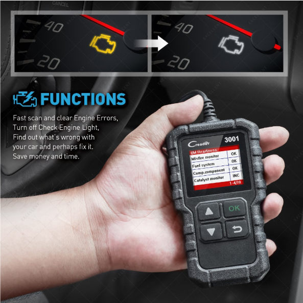 LAUNCH CR3001 OBD2 car code reader